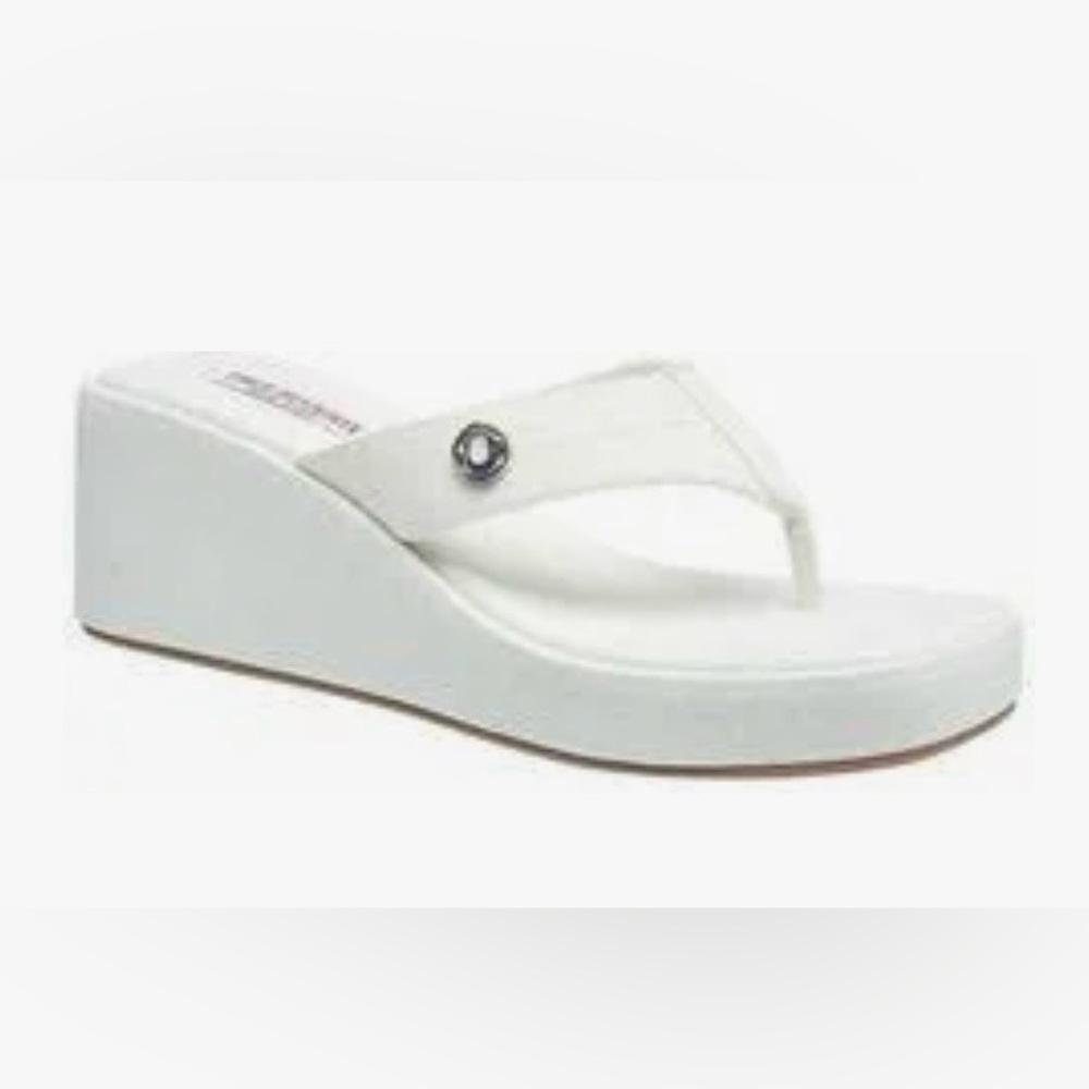 🆕True Religion LATTO Slip on Wedge Platform Sandal